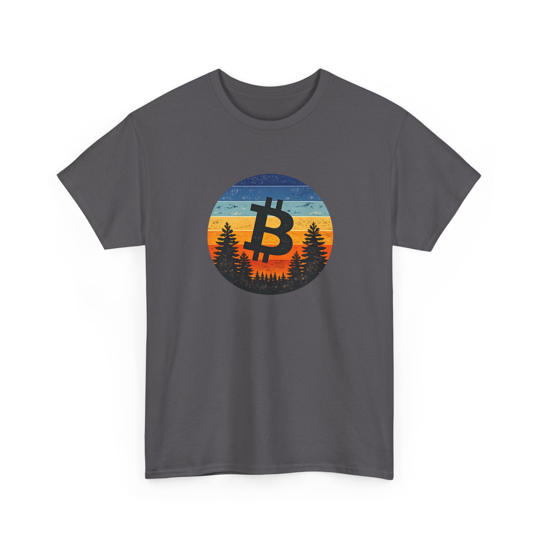 Bitcoin Forest Sunset T-Shirt