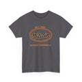 Bitcoin Retro Logo T-Shirt — "Bitcoin: Created by Satoshi Nakamoto"